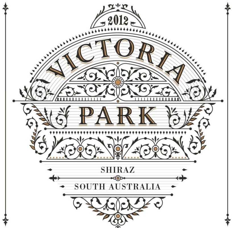 Victoria Park Shiraz 2012 Front Label