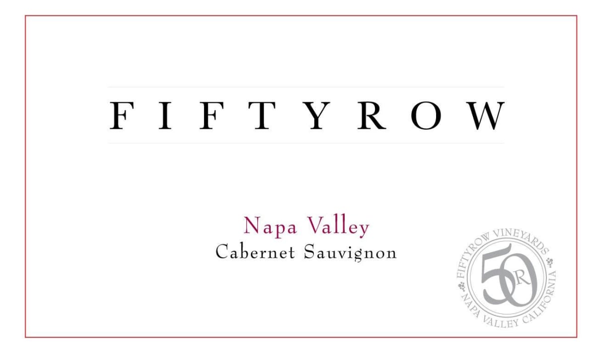 Fiftyrow Vineyards Cabernet Sauvignon 2012 Front Label
