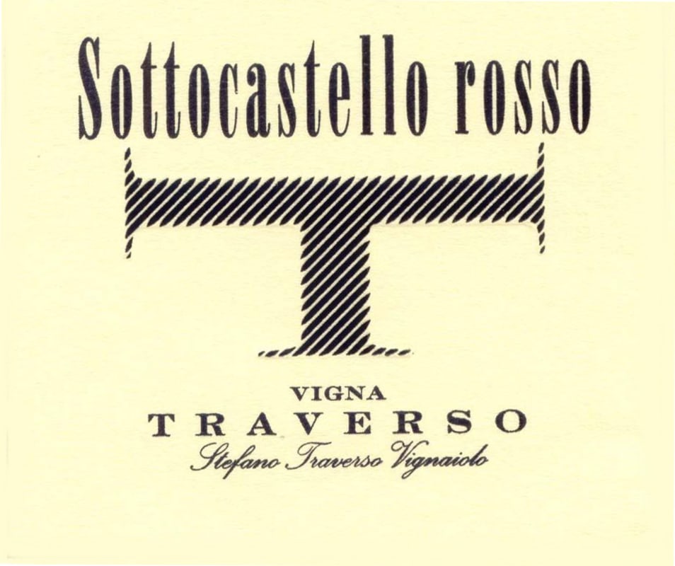Vigna Traverso Colli Orientali del Friuli Sottocastello Rosso 2005 Front Label