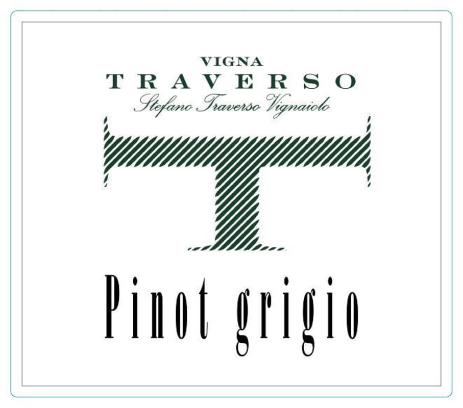 Vigna Traverso Colli Orientali del Friuli Pinot Grigio 2013 Front Label