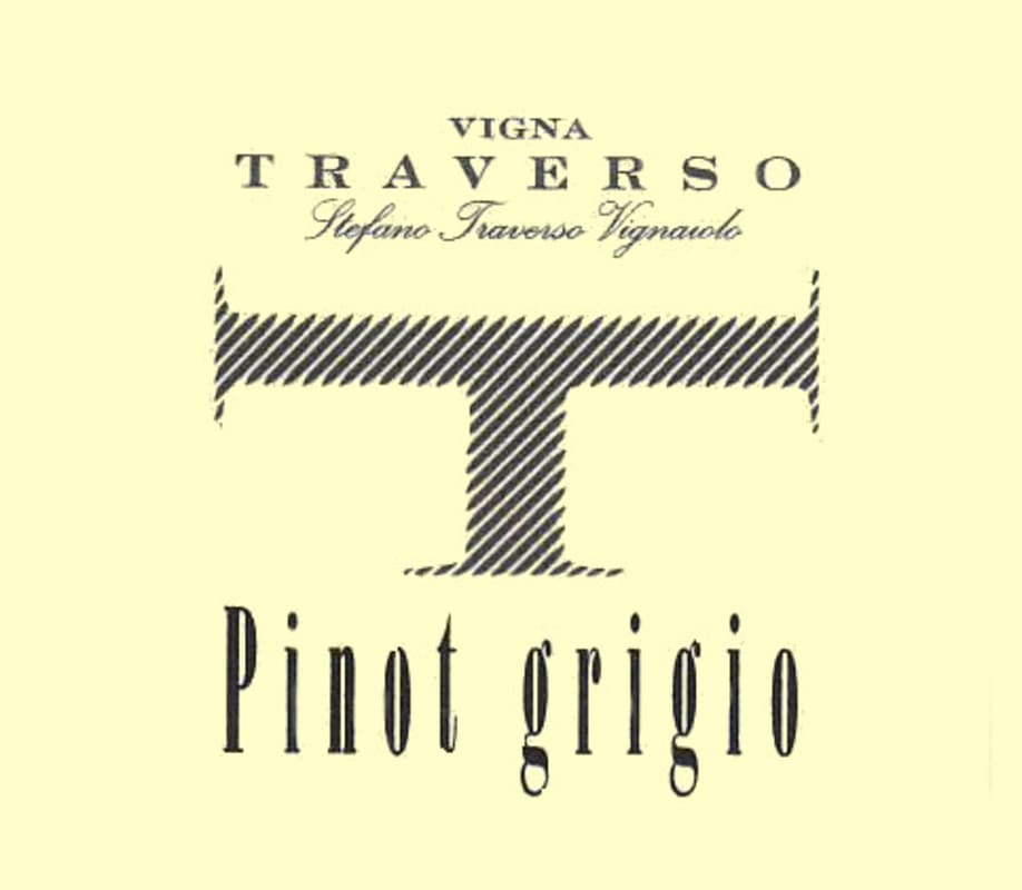 Vigna Traverso Colli Orientali del Friuli Pinot Grigio 2007 Front Label