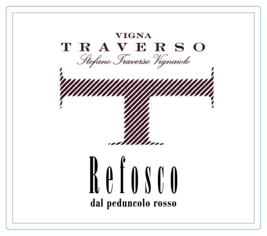 Vigna Traverso Colli Orientali del Friuli Refosco dal Peduncolo Rosso 2010 Front Label