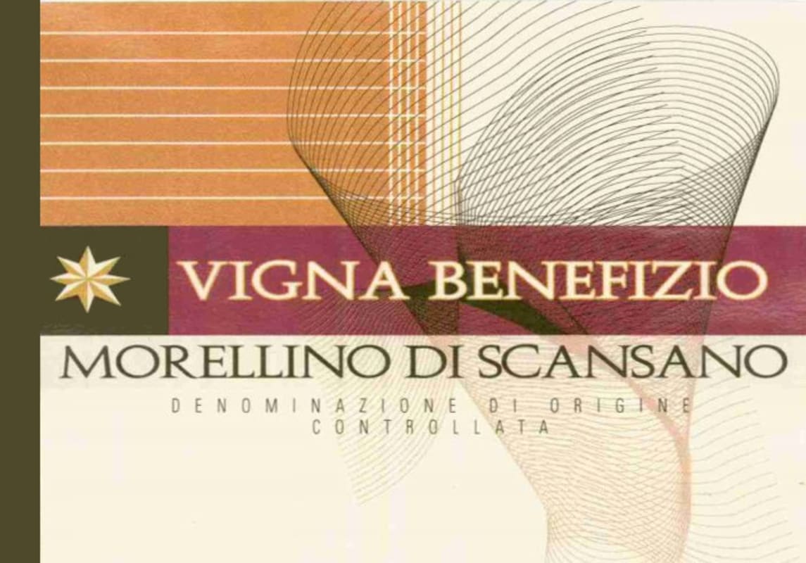 Vignaioli del Morellino Morellino di Scansano Vigna Benefizio 2011 Front Label