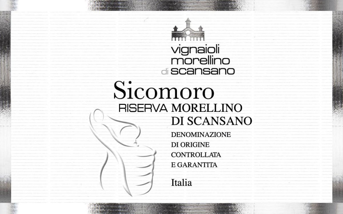 Vignaioli del Morellino Morellino di Scansano Sicomoro Riserva 2009 Front Label