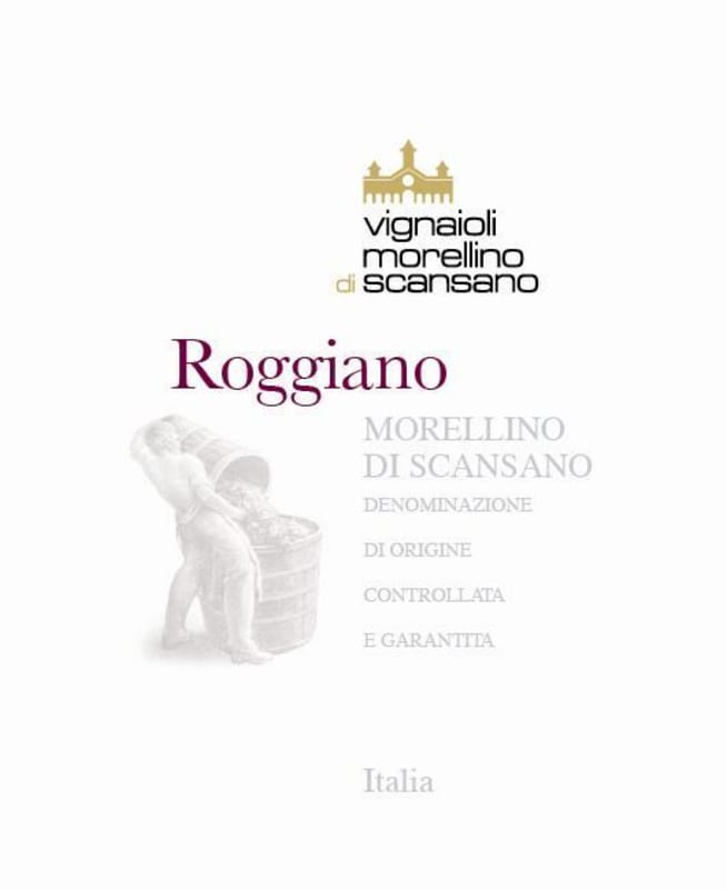 Vignaioli del Morellino Morellino di Scansano Roggiano 2015 Front Label