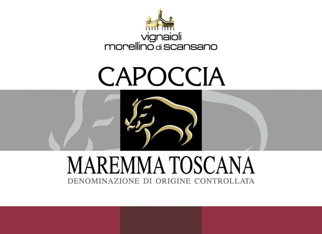 Vignaioli del Morellino Maremma Toscana Capoccia 2013 Front Label