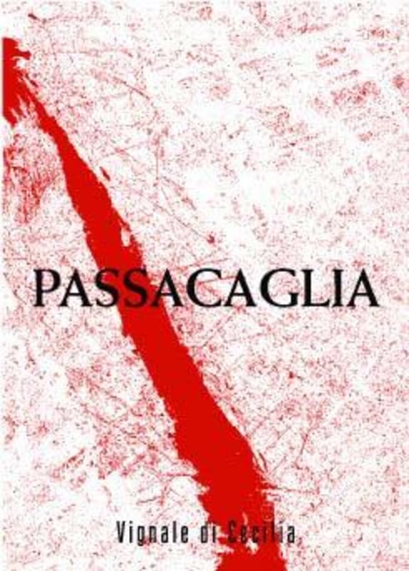 Vignale di Cecilia Passacaglia 2011 Front Label
