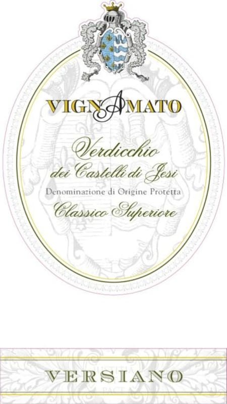 Vignamato Verdicchio dei Castelli di Jesi Versiano ClassicoSuperiore 2014 Front Label