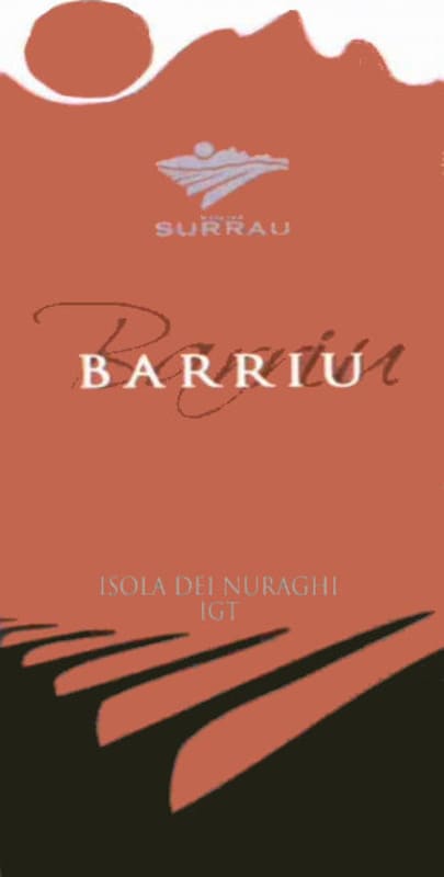 Vigne Surrau Isola dei Nuraghi Barriu 2009 Front Label