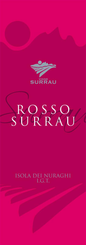 Vigne Surrau Isola dei Nuraghi Rosso Surrau 2012 Front Label