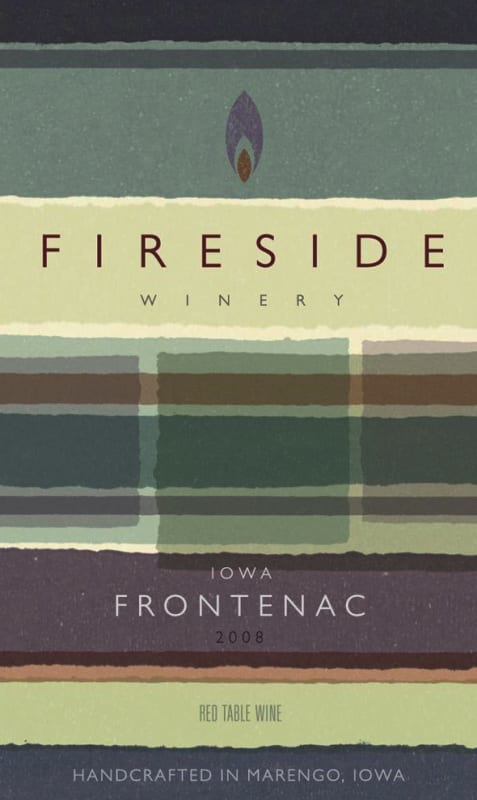 Fireside Winery Frontenac 2008 Front Label
