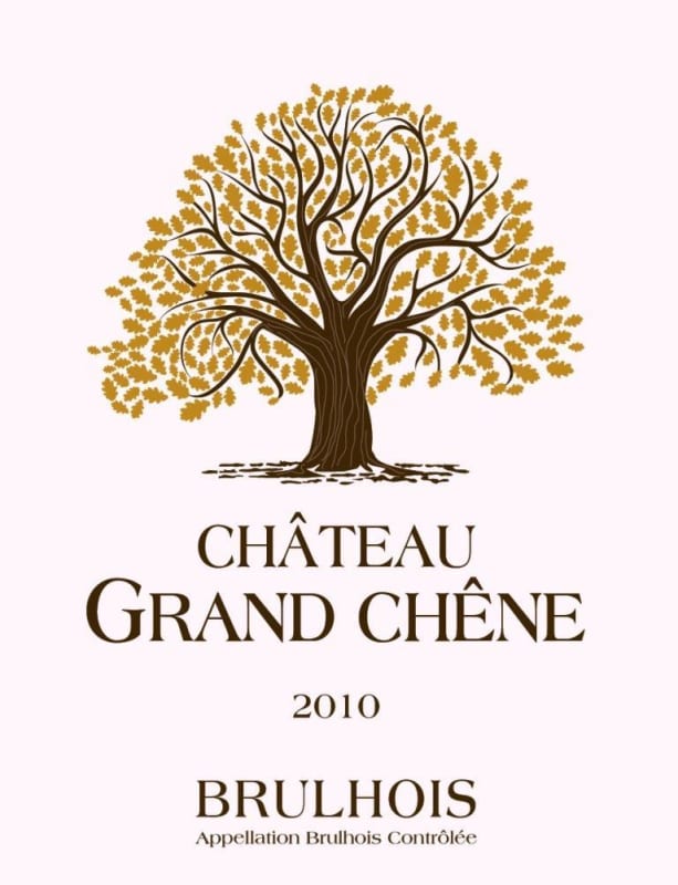 Vignerons du Brulhois Chateau Grand Chene 2010 Front Label