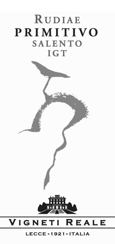 Vigneti Reale Salento Rudiae Primitivo 2011 Front Label