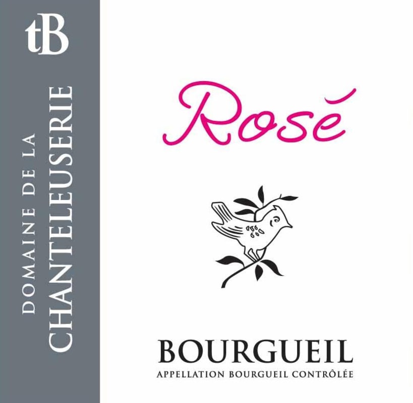 Vignoble a Bourgueil Bourgueil Domaine de la Chanteleuserie Rose 2014 Front Label