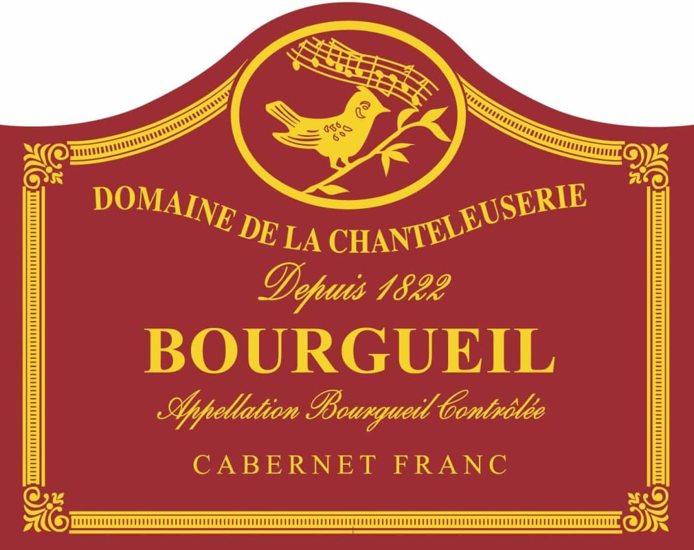 Vignoble a Bourgueil Bourgueil Domaine de la Chanteleuserie Cuvee Alouettes 2014 Front Label