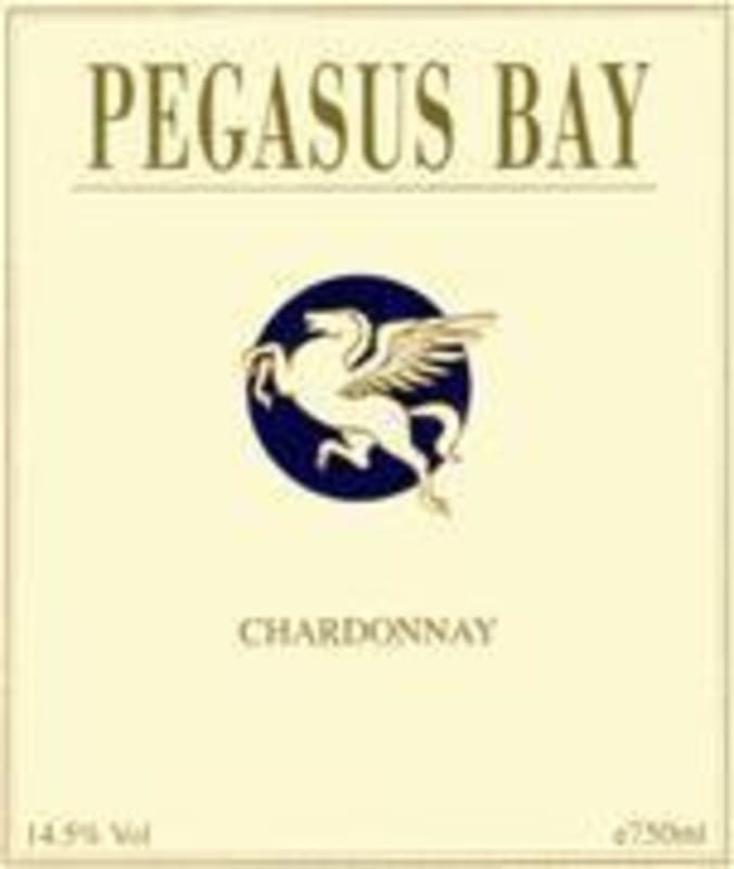 Pegasus Bay Chardonnay 1998 Front Label