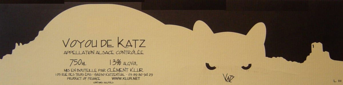Vignoble Klur Voyou de Katz 2014 Front Label