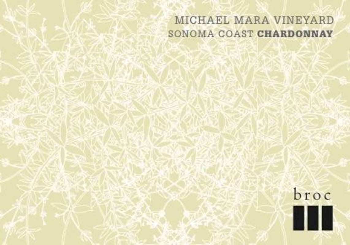 Broc Cellars Michael Mara Vineyard Chardonnay 2013 Front Label
