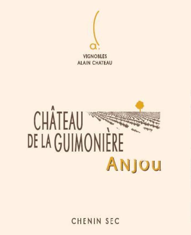 Vignobles Alain Chateau Anjou Chateau de la Guimoniere Blanc Sec 2006 Front Label