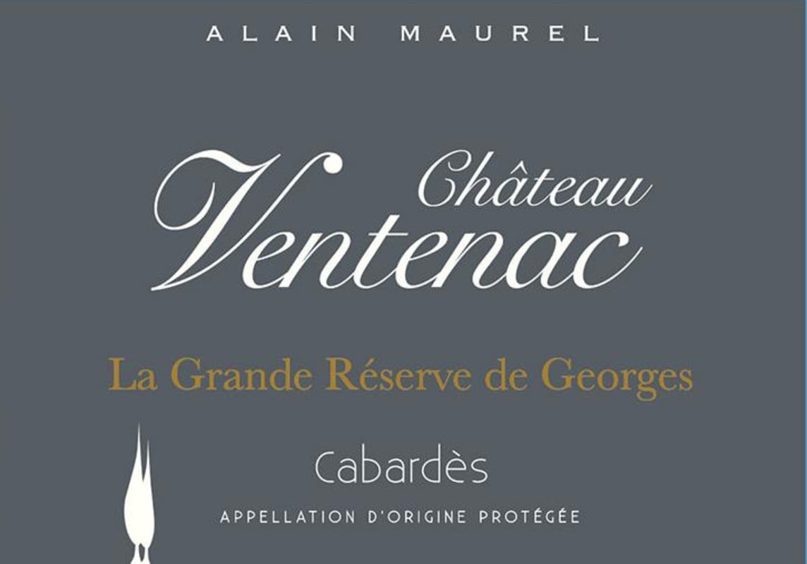 Vignobles Alain Maurel Chateau Ventenac La Grande Reserve de Georges 2007 Front Label