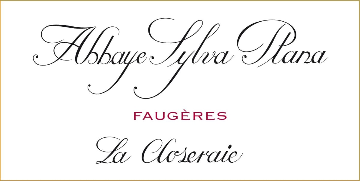 Vignobles Bouchard Abbaye Sylva Plana La Closeraie 2013 Front Label