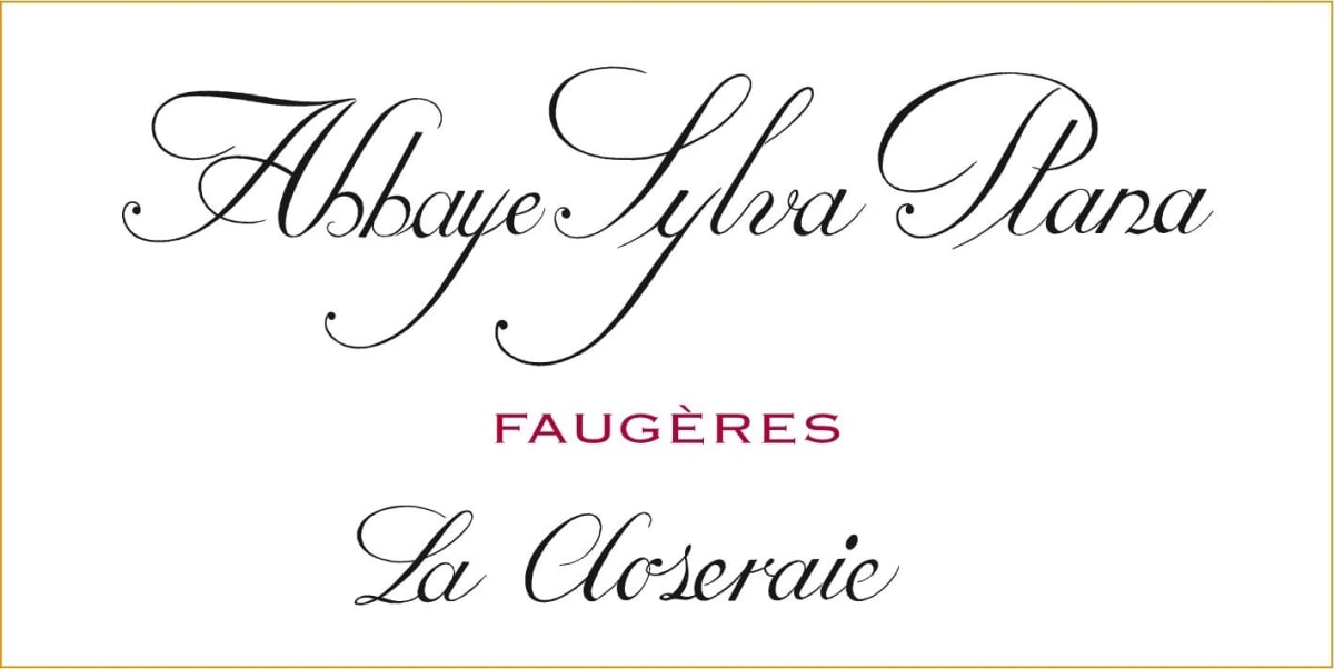 Vignobles Bouchard Abbaye Sylva Plana La Closeraie 2010 Front Label