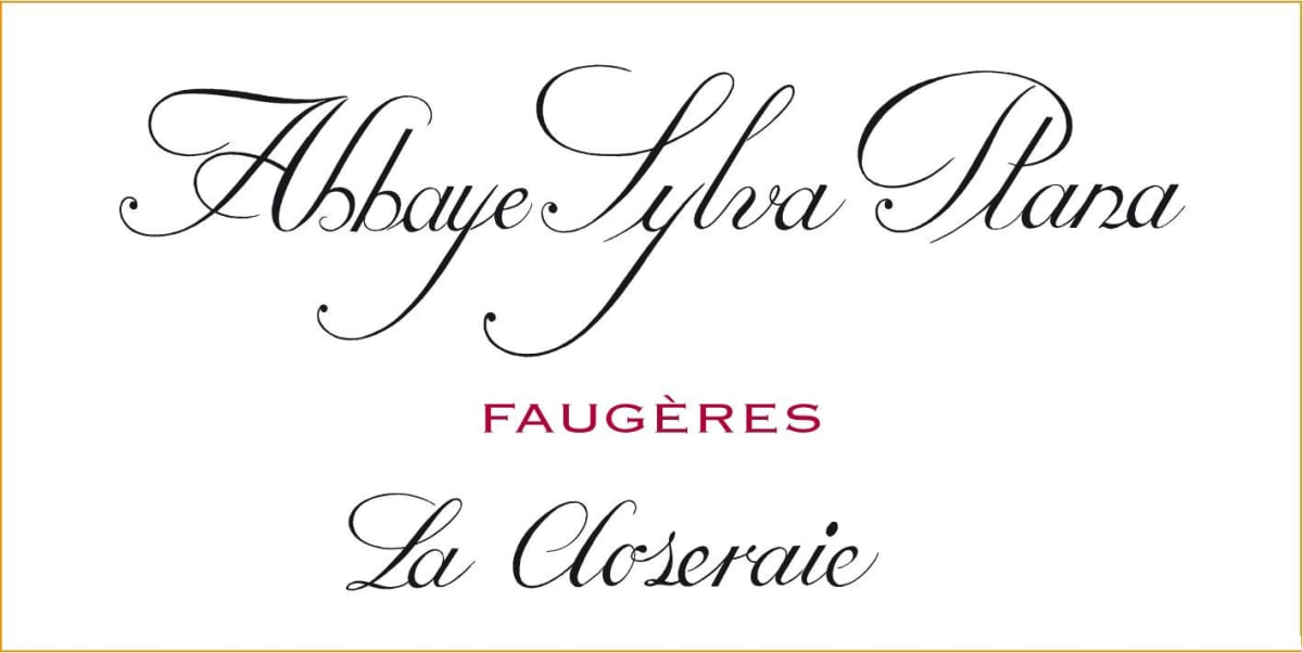 Vignobles Bouchard Abbaye Sylva Plana La Closeraie 2009 Front Label