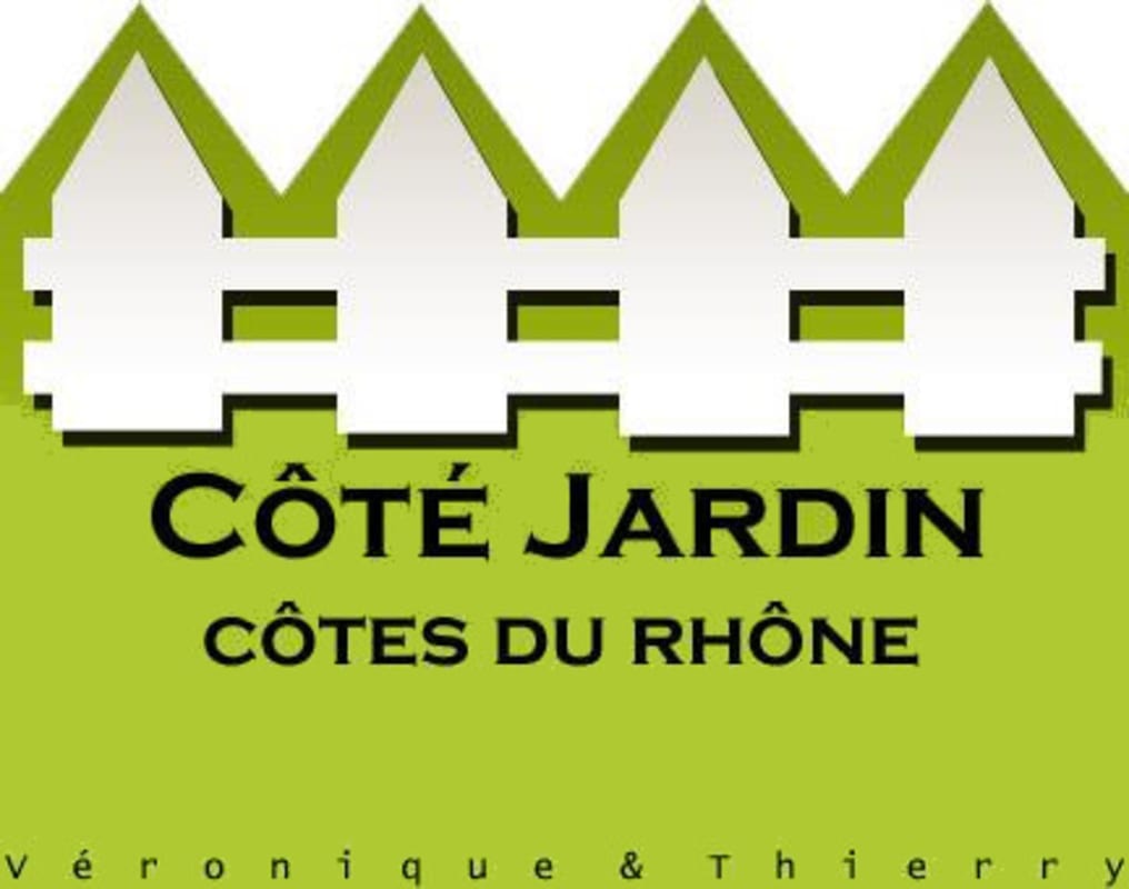 Vignobles Boudinaud Cotes du Rhone Cote Jardin Blanc 2009 Front Label