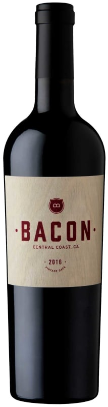 Bacon Central Coast Red 2016 Front Bottle Shot