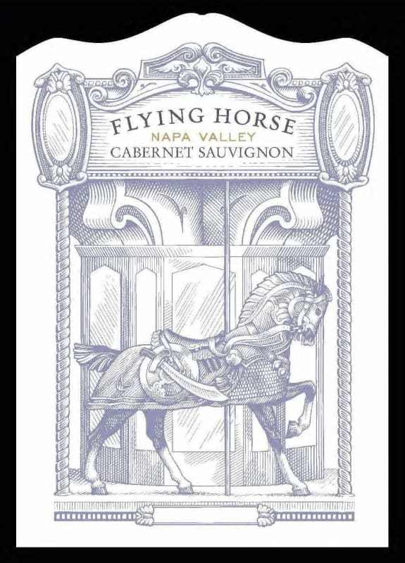 Flying Horse Cabernet Sauvignon 2010 Front Label