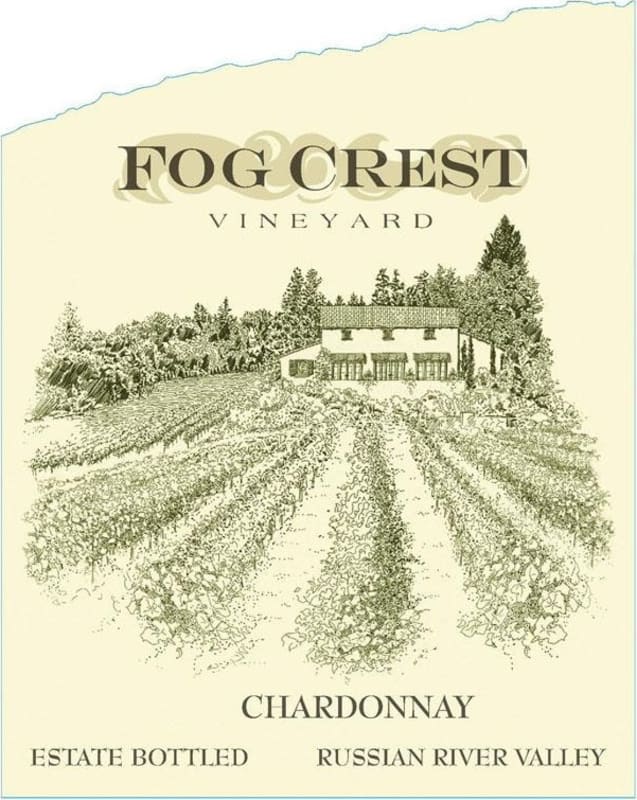 Fog Crest Vineyard Estate Chardonnay 2009 Front Label