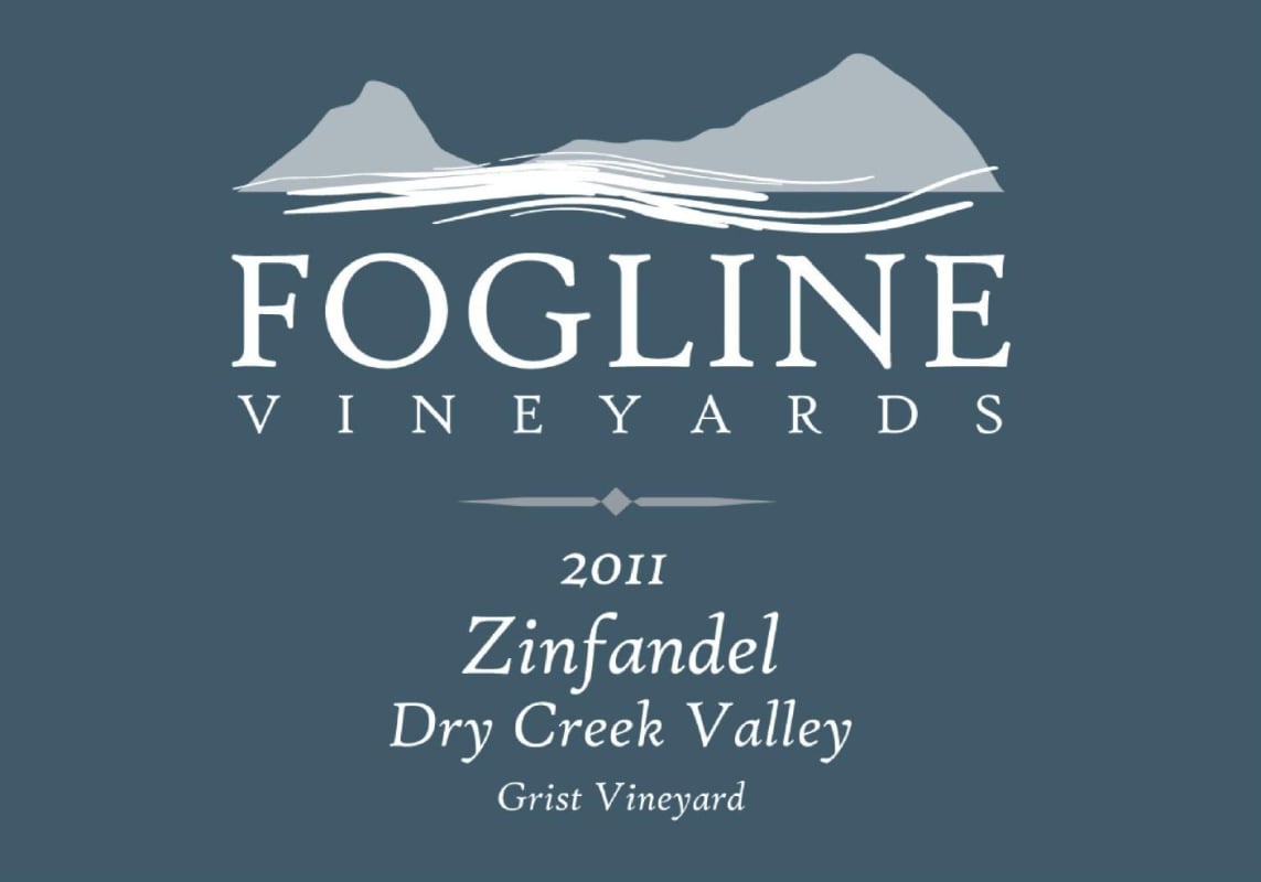 Fogline Vineyards Grist Vineyard Zinfandel 2011 Front Label