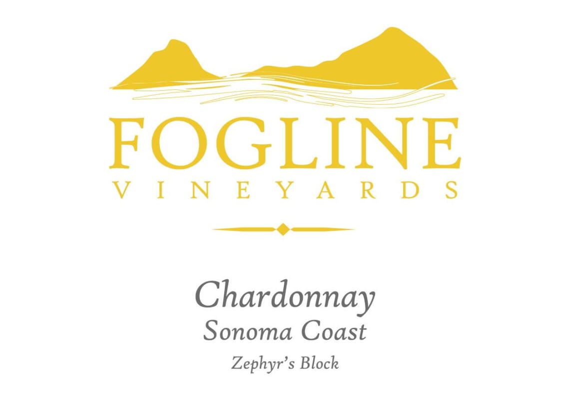 Fogline Vineyards Zephyrs Block Chardonnay 2014 Front Label