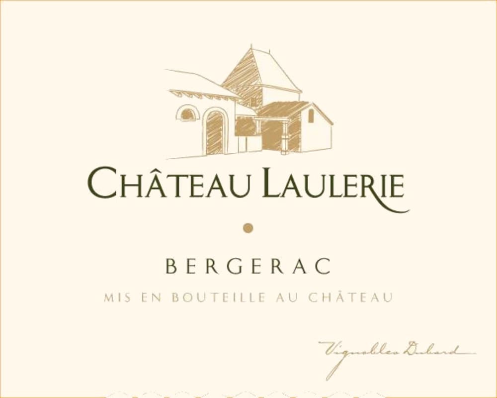 Chateau Laulerie Bergerac Rouge 2012 Front Label