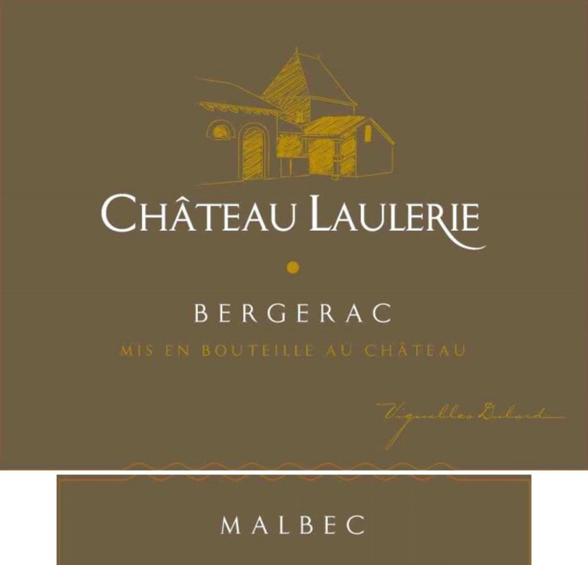 Chateau Laulerie Bergerac Malbec 2012 Front Label