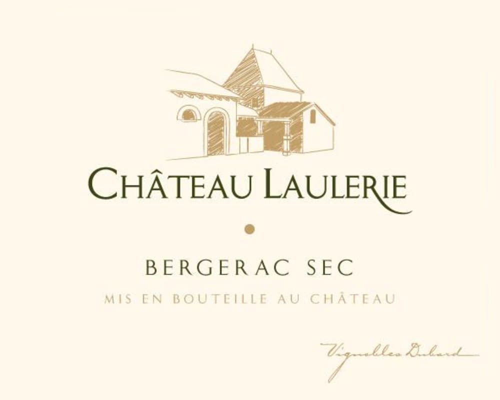 Chateau Laulerie Bergerac Blanc Sec 2012 Front Label