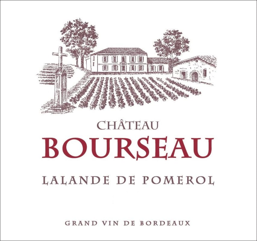 Vignobles Gaboriaud Lalande de Pomerol Chateau Bourseau 2013 Front Label