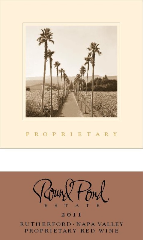 Round Pond Estate Proprietary Red 2011 Front Label