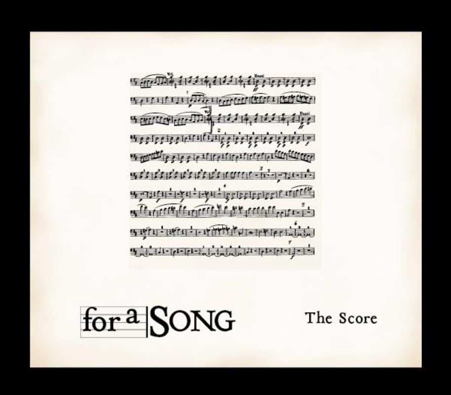 For A Song Wines The Score 2012 Front Label