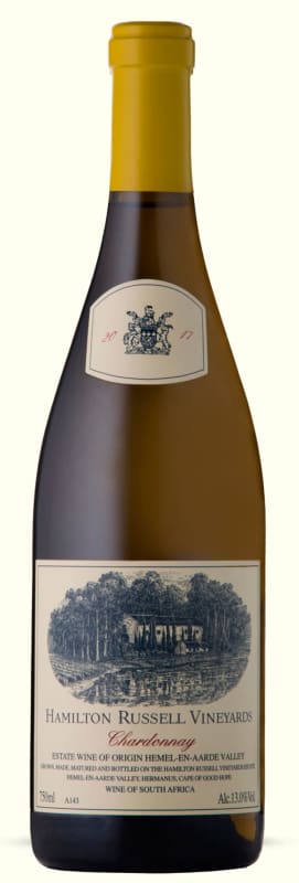 Hamilton Russell Chardonnay 2017 Front Bottle Shot
