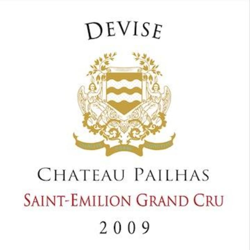 Vignobles Robin Lafugie Saint-Emilion Chateau Pailhas Devise Grand Cru 2009 Front Label