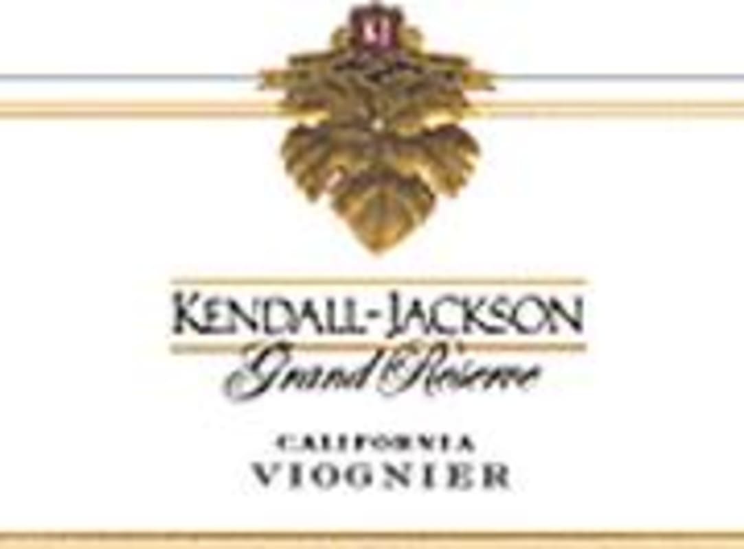 Kendall-Jackson Grand Reserve Viognier 1995 Front Label