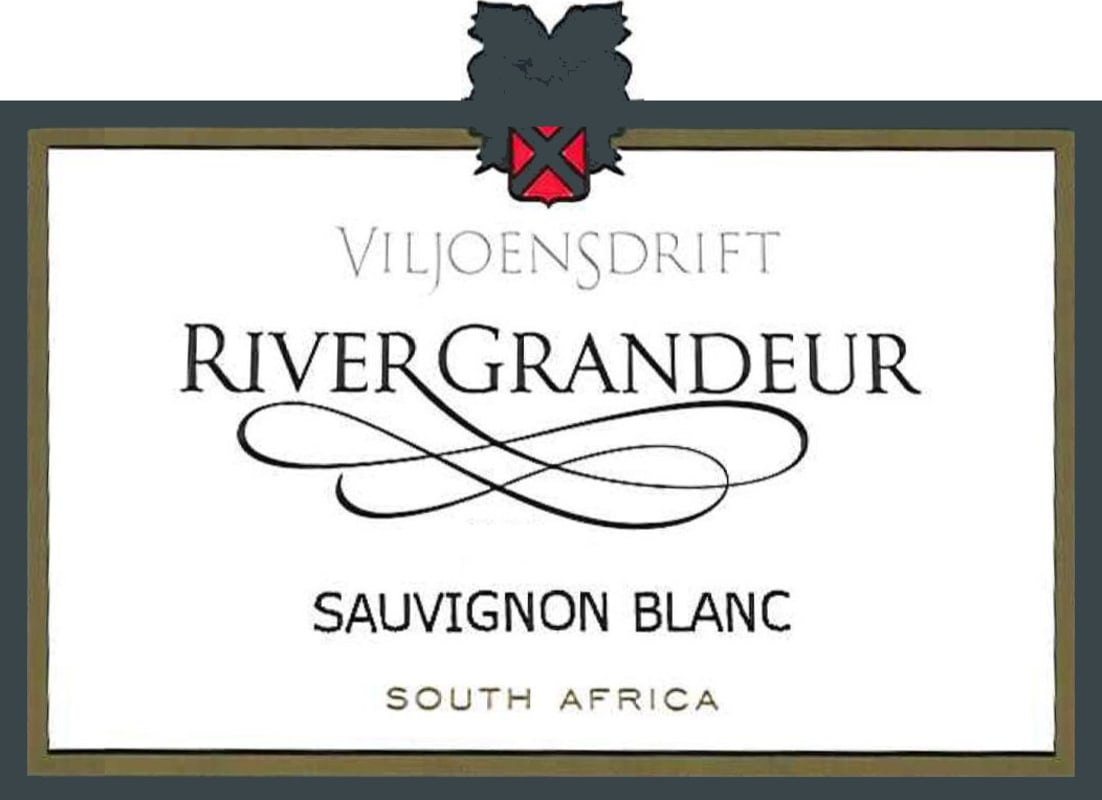 Viljoensdrift River Grandeur Sauvignon Blanc 2016 Front Label