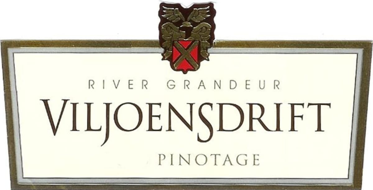 Viljoensdrift River Grandeur Pinotage 2009 Front Label