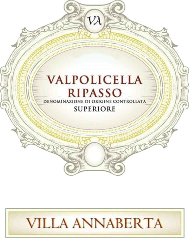 Villa Annaberta Valpolicella Ripasso Superiore 2013 Front Label