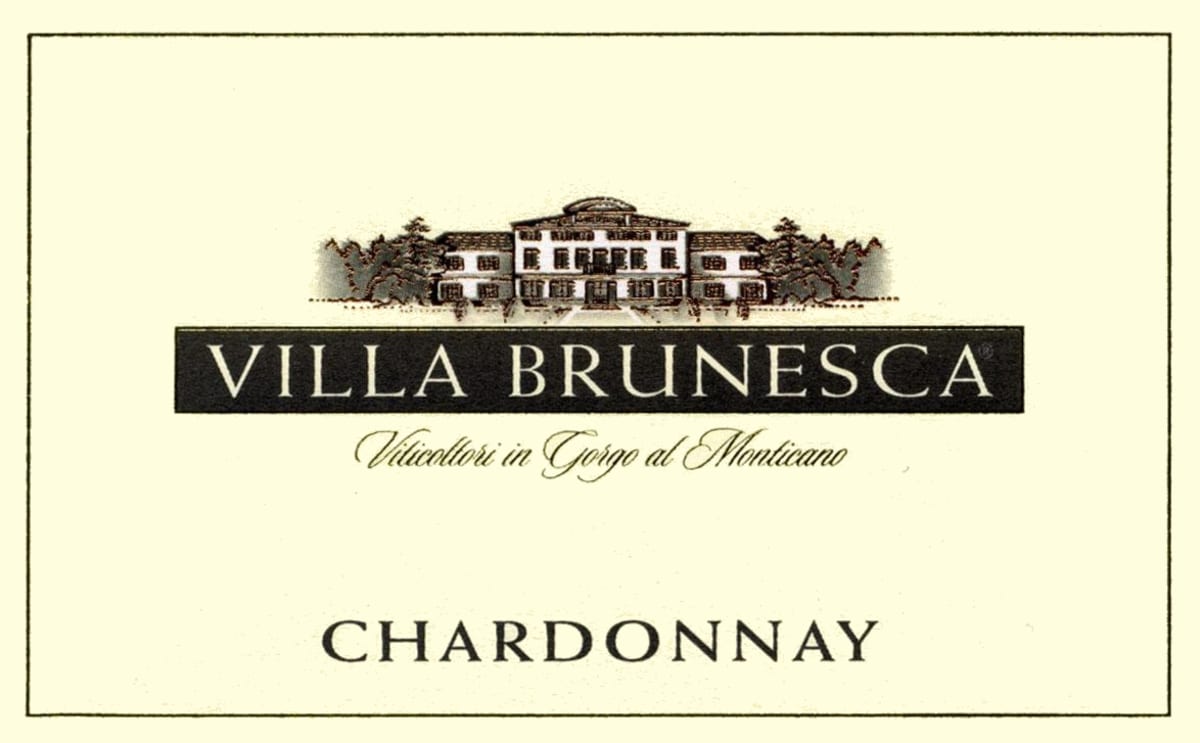 Villa Brunesca Delle Venezie Chardonnay 2012 Front Label
