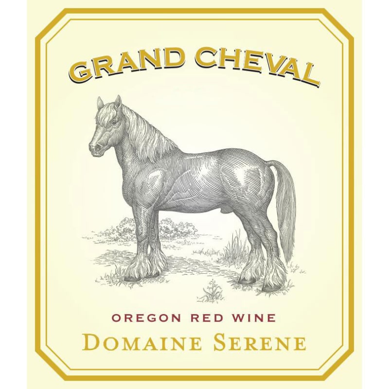 Domaine Serene Grand Cheval 2014 Front Label