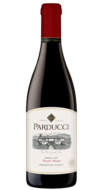 Parducci Small Lot Petite Sirah 2014 Front Bottle Shot