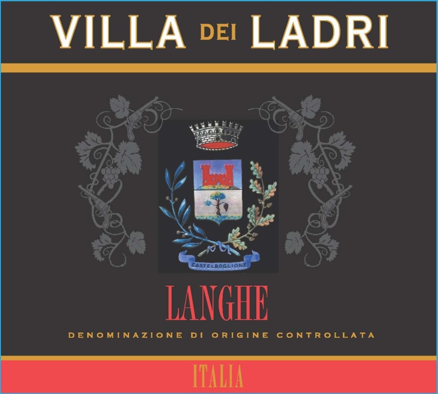 Villa dei Ladri Langhe Rosso 2013 Front Label