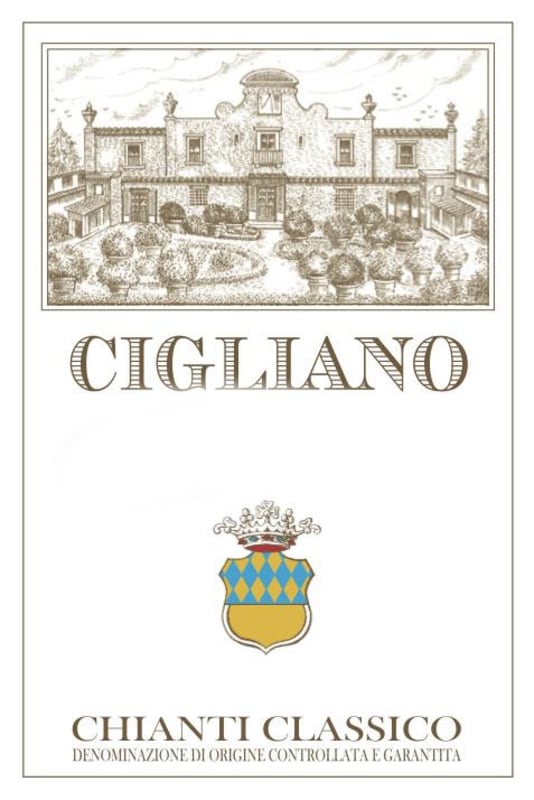 Villa del Cigliano Chianti Classico Cigliano 2010 Front Label